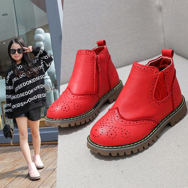 children snow boots 2019 autumn winter children cotton shoes plush girls leather boots fashion zipper ankle for kids shoes, Black;grey
children snow boots 2019 autumn winter children cotton shoes plush girls leather boots fashion zipper ankle for kids shoes, Black;grey