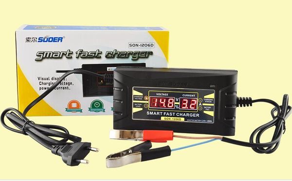 car battery charger full automatic 110v to 240v to 12v 6a intelligent fast power charging wet dry lead acid digital lcd display
car battery charger full automatic 110v to 240v to 12v 6a intelligent fast power charging wet dry lead acid digital lcd display