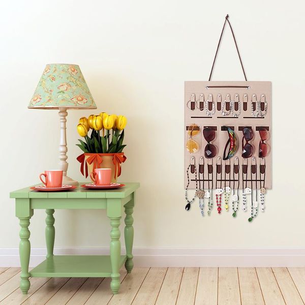 felt sunglasses wall hanging organizer necklace jewelry display stand holder organizer eyeglasses display holder
felt sunglasses wall hanging organizer necklace jewelry display stand holder organizer eyeglasses display holder