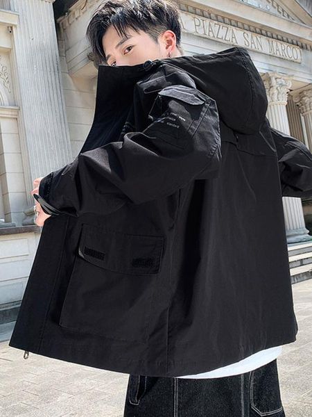 men's casual work jacket red autumn men's baseball uniform jackets solid color retro boys fashion clothes elling gg50jk, Black;brown
men's casual work jacket red autumn men's baseball uniform jackets solid color retro boys fashion clothes elling gg50jk, Black;brown