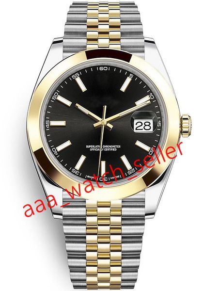 8 styles luxury mens watches master datejust 126303 126333 smooth bezel two tone gold&steel jubilee bracelet mechanical automatic wristwatch, Slivery;brown
8 styles luxury mens watches master datejust 126303 126333 smooth bezel two tone gold&steel jubilee bracelet mechanical automatic wristwatch, Slivery;brown