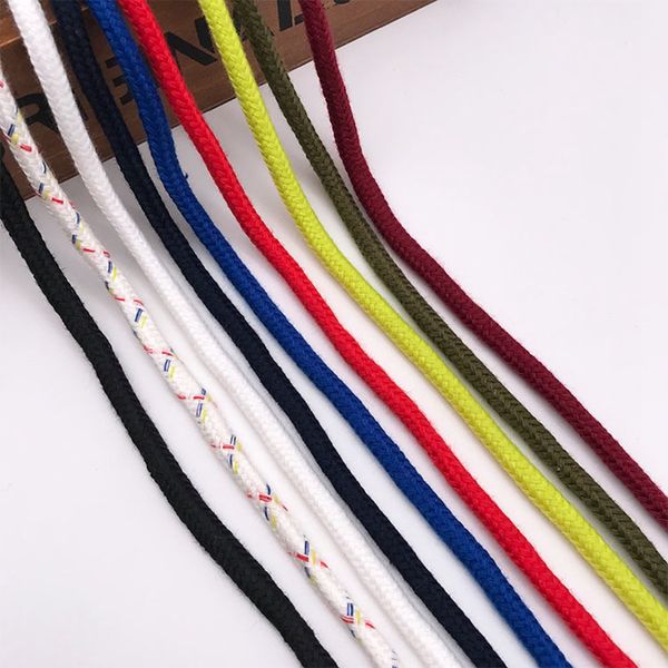5mm colorful core cord woven rope belt webbing pants trousers sweater hat rope lace clothing accessories, Black;white 
5mm colorful core cord woven rope belt webbing pants trousers sweater hat rope lace clothing accessories, Black;white