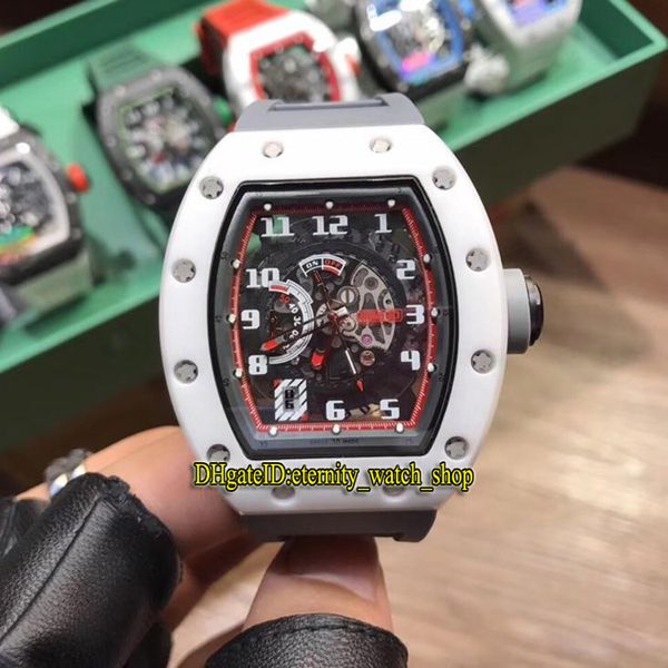 high version rm 030 ceramic white case skeleton date dial japan miyota automatic rm030 mens watch rubber strap sport luxury designer watches, Slivery;brown
high version rm 030 ceramic white case skeleton date dial japan miyota automatic rm030 mens watch rubber strap sport luxury designer watches, Slivery;brown