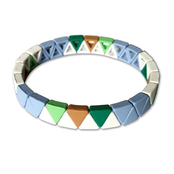 latest zinc alloy rubber lacquer woven tile bracelet bohemian personalized custom bracelet luxury rainbow cufflink, Black
latest zinc alloy rubber lacquer woven tile bracelet bohemian personalized custom bracelet luxury rainbow cufflink, Black