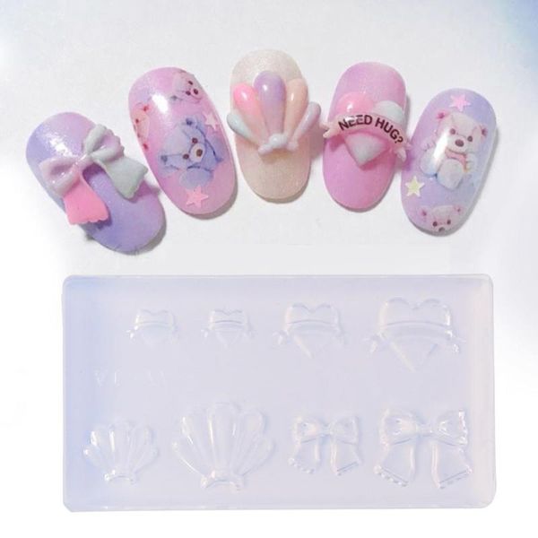 3d creative pattern diy nail art silicone mold uv gel template form mold acrylic nail carving silicon lady gel for stickers, White
3d creative pattern diy nail art silicone mold uv gel template form mold acrylic nail carving silicon lady gel for stickers, White