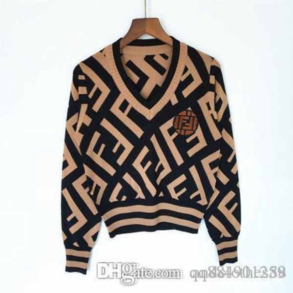 2020 designer luxury womens sweaters women knitwear article bump color sequins t long sleeve knit sweater womens jumper women sweater, White;black
2020 designer luxury womens sweaters women knitwear article bump color sequins t long sleeve knit sweater womens jumper women sweater, White;black