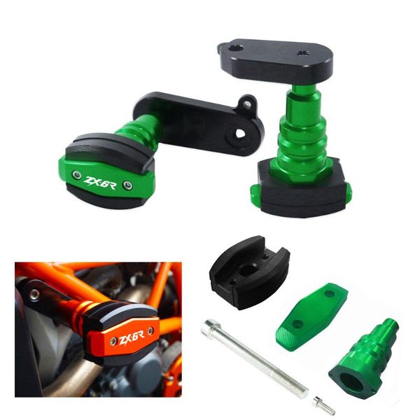 motorcycle frame sliders falling protection fairing guard anti crash pad protector for ninja zx-6r zx6r zx636 09-2012
motorcycle frame sliders falling protection fairing guard anti crash pad protector for ninja zx-6r zx6r zx636 09-2012