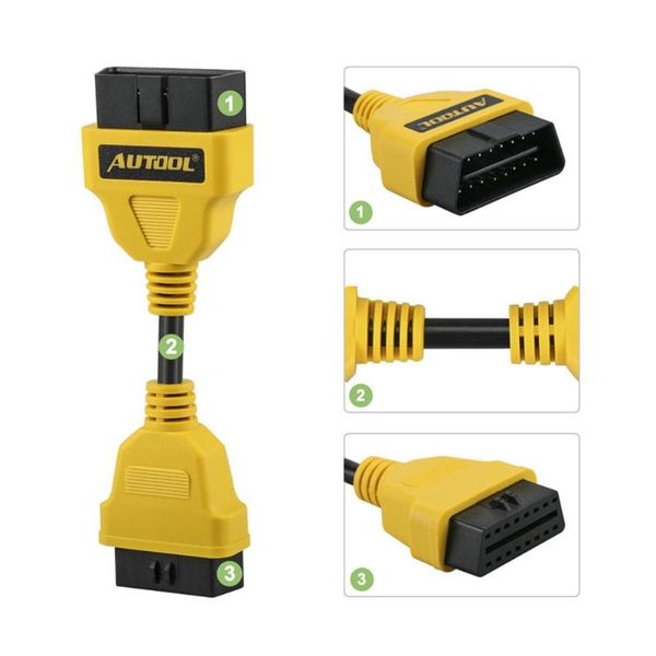 auto obd2 diagnostic adapter male-to-female wire extension cable obd2 16pin for diagnostic tool 16pin 14cm
auto obd2 diagnostic adapter male-to-female wire extension cable obd2 16pin for diagnostic tool 16pin 14cm
