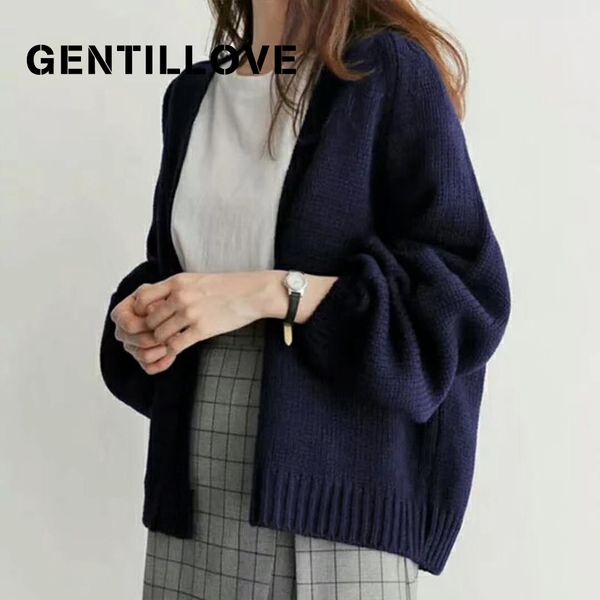 gentillove women casual solid batwing sleeve pull sweater korean harajuku loose cardigan autumn vintage coats knitted jackets, White
gentillove women casual solid batwing sleeve pull sweater korean harajuku loose cardigan autumn vintage coats knitted jackets, White