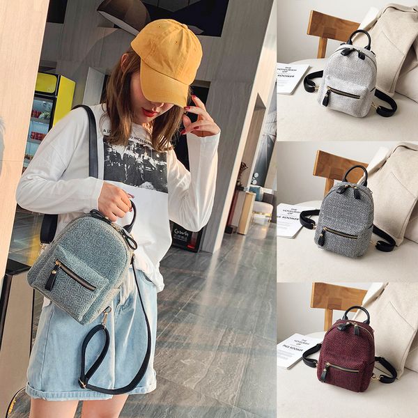 35#female anti-theft backpack classic pu leather solid color backpack canta fashion shoulder bag
35#female anti-theft backpack classic pu leather solid color backpack canta fashion shoulder bag