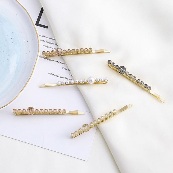 ins fashion women clear crystal rhinestones beads hair clips solid color hairpins girls barrettes metal hair accessories
ins fashion women clear crystal rhinestones beads hair clips solid color hairpins girls barrettes metal hair accessories