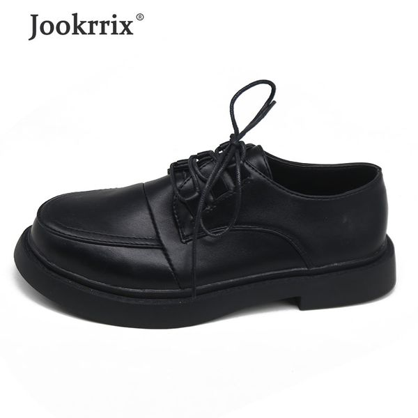 jookrrix 2020 women autumn female black oxford for women fashoin comfortabel flat lady pu leather shoes brown zf856
jookrrix 2020 women autumn female black oxford for women fashoin comfortabel flat lady pu leather shoes brown zf856