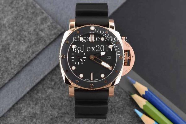 men's mechanical new factory 2813 movement counterclockwise rotating bezel rose gold case black rubber strap diving mens watches, Slivery;brown
men's mechanical new factory 2813 movement counterclockwise rotating bezel rose gold case black rubber strap diving mens watches, Slivery;brown