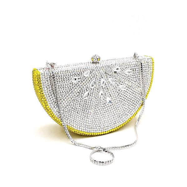 special design bridal wedding party purses women evening party diamonds fruit lemon slice crystal clutches full crystal purses
special design bridal wedding party purses women evening party diamonds fruit lemon slice crystal clutches full crystal purses