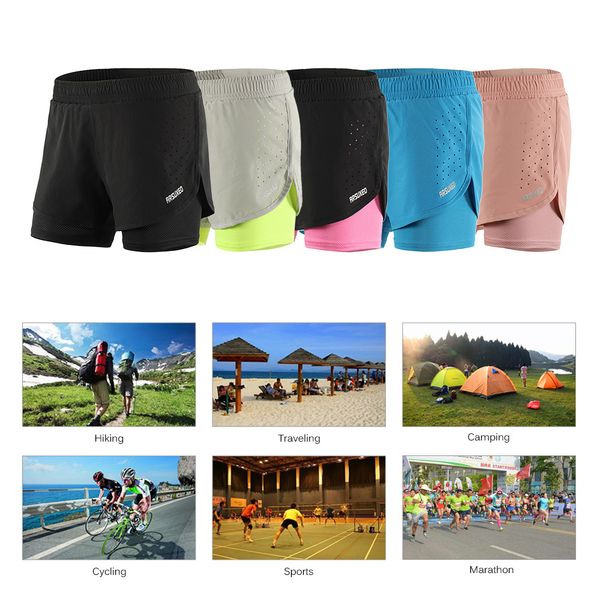 arsuxeo women 2-in-1 quick drying running shorts breathable sports fitness yoga shorts jogging cycling with longer liner, Black;blue
arsuxeo women 2-in-1 quick drying running shorts breathable sports fitness yoga shorts jogging cycling with longer liner, Black;blue