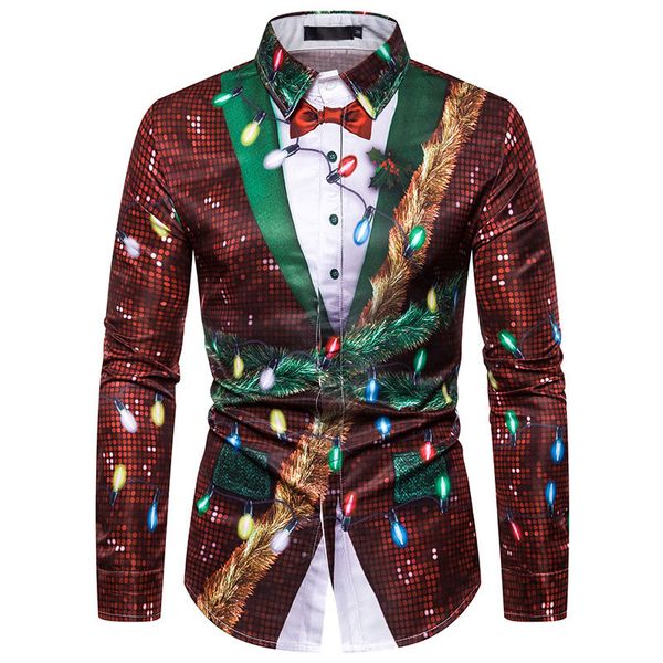 fashion shirts for male men fake two pieces casual snowflakes printed christmas shirt blouse men's clothing drop shipping, White;black
fashion shirts for male men fake two pieces casual snowflakes printed christmas shirt blouse men's clothing drop shipping, White;black