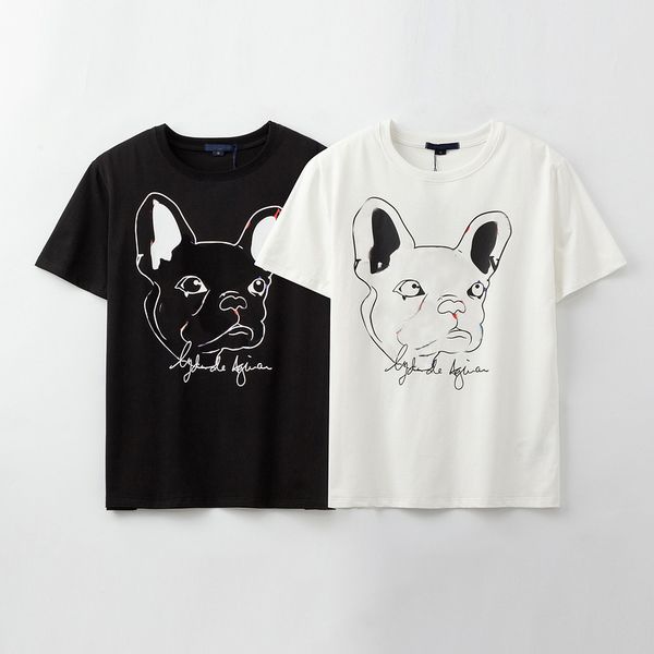 20ss men women summer designer t shirts with french bulldog brand logo summer casual breathable men women tees s-2xl dnkk, White;black
20ss men women summer designer t shirts with french bulldog brand logo summer casual breathable men women tees s-2xl dnkk, White;black