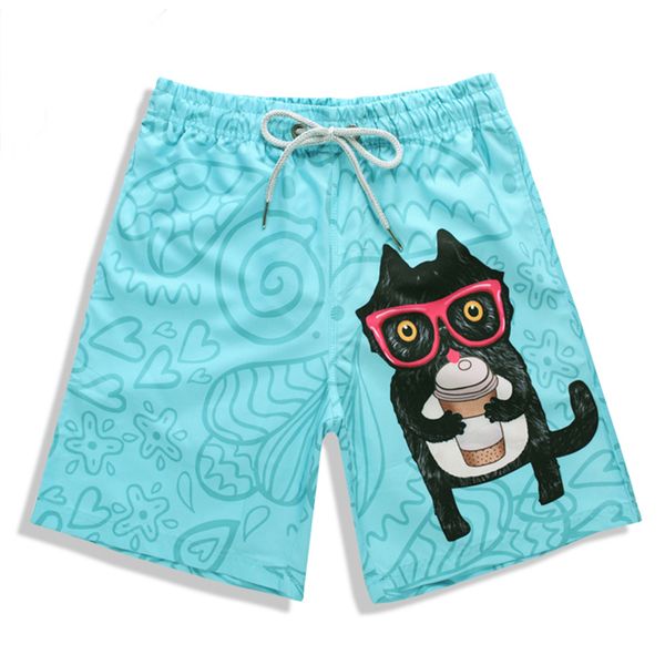 men's cute cat printed board shorts drifting short pants man beach shorts short de bain homme swimwear men bermudas surf pants
men's cute cat printed board shorts drifting short pants man beach shorts short de bain homme swimwear men bermudas surf pants