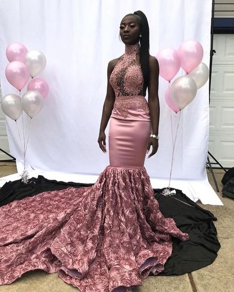 sexy black girl mermaid plus size pink prom dress evening gowns long 2019 formal party dress
sexy black girl mermaid plus size pink prom dress evening gowns long 2019 formal party dress