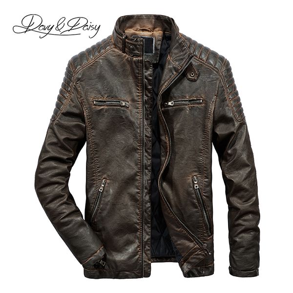 davydaisy new arrival mens leather jacket retro motorcycle fashion pu jackets male autumn winter warm thick coat 3xl dct-294, Black
davydaisy new arrival mens leather jacket retro motorcycle fashion pu jackets male autumn winter warm thick coat 3xl dct-294, Black