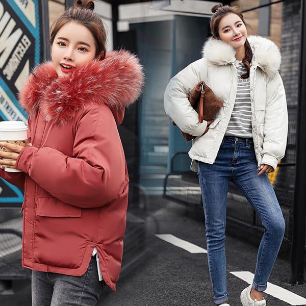 2018 winter parka jacket women down jacket female hoodies winter thick coat women short cotton casual fur jackets, Black
2018 winter parka jacket women down jacket female hoodies winter thick coat women short cotton casual fur jackets, Black