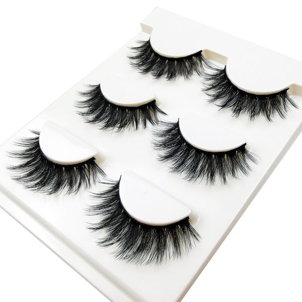 2019 new 3 pairs mink eyelashes natural fake eye lashes make up handmade 3d mink lashes false lash volume eyelash extension
2019 new 3 pairs mink eyelashes natural fake eye lashes make up handmade 3d mink lashes false lash volume eyelash extension