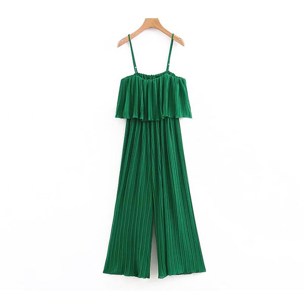 chiffon women pleated playsuits 2019 spring-summer ladies chic beach party rompers girls sling shoulder jumpsuit feminine, Black;white
chiffon women pleated playsuits 2019 spring-summer ladies chic beach party rompers girls sling shoulder jumpsuit feminine, Black;white