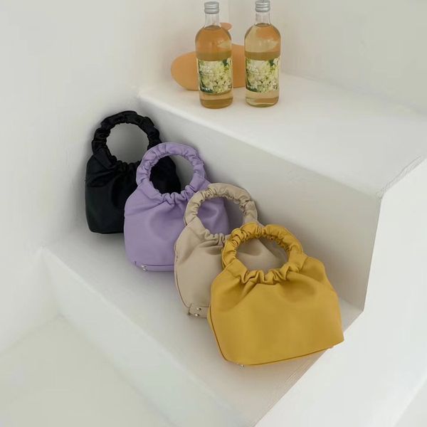 pu leather cloud tote bags for women 2020 solid color ladie shoulder crossbody bag female round handbags purses yellow wristlets
pu leather cloud tote bags for women 2020 solid color ladie shoulder crossbody bag female round handbags purses yellow wristlets