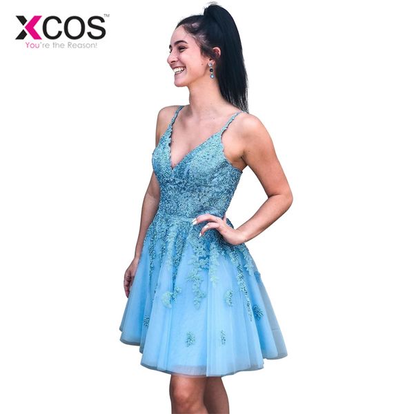 xcos 2019 новые поступления lace короткие платья выпускного вечера бретельках backless v шеи девушки выпускной вечер платье vestidos де гала, White;black
xcos 2019 новые поступления lace короткие платья выпускного вечера бретельках backless v шеи девушки выпускной вечер платье vestidos де гала, White;black