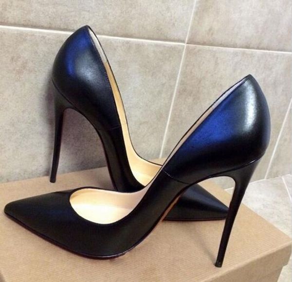 2019 so kate styles 8cm 10cm 12cm high heels shoes red bottom nude color genuine leather point toe pumps rubber wedding shoes c16, Black
2019 so kate styles 8cm 10cm 12cm high heels shoes red bottom nude color genuine leather point toe pumps rubber wedding shoes c16, Black
