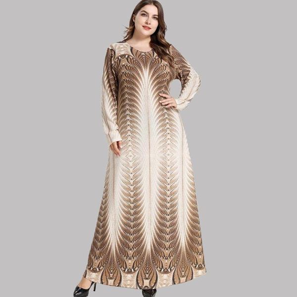 ethnic clothing a line maxi dress long sleeves women plus size loose causal printed abaya muslim female dubai turkey modest wear, Red
ethnic clothing a line maxi dress long sleeves women plus size loose causal printed abaya muslim female dubai turkey modest wear, Red