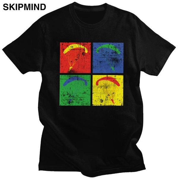 retro paragliding t shirt for men short sleeved vintage paramotor parachute tee o-neck slim fit pure cotton paraglider t-shirt, White;black
retro paragliding t shirt for men short sleeved vintage paramotor parachute tee o-neck slim fit pure cotton paraglider t-shirt, White;black