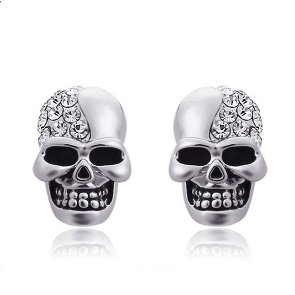 halloween studs jewelry punk vintage skull rhinestone crystal earrings for men women hip-hop stud earring rock skeleton ear party gifts, Golden;silver
halloween studs jewelry punk vintage skull rhinestone crystal earrings for men women hip-hop stud earring rock skeleton ear party gifts, Golden;silver