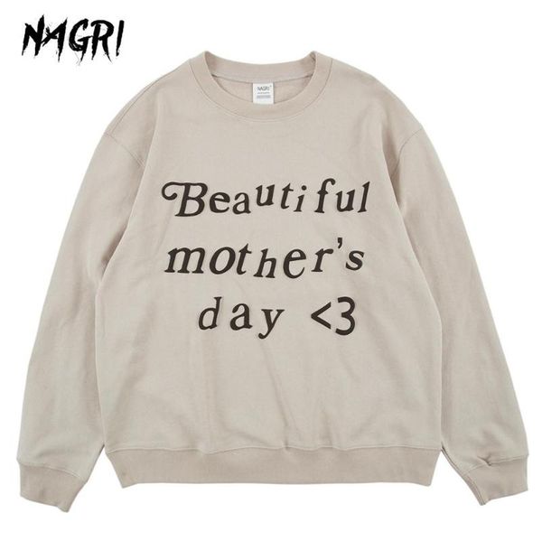 nagri beautiful mother's day sweatshirt letter print casual crew neck pullover long sleeve hoodie for men/women, Black
nagri beautiful mother's day sweatshirt letter print casual crew neck pullover long sleeve hoodie for men/women, Black