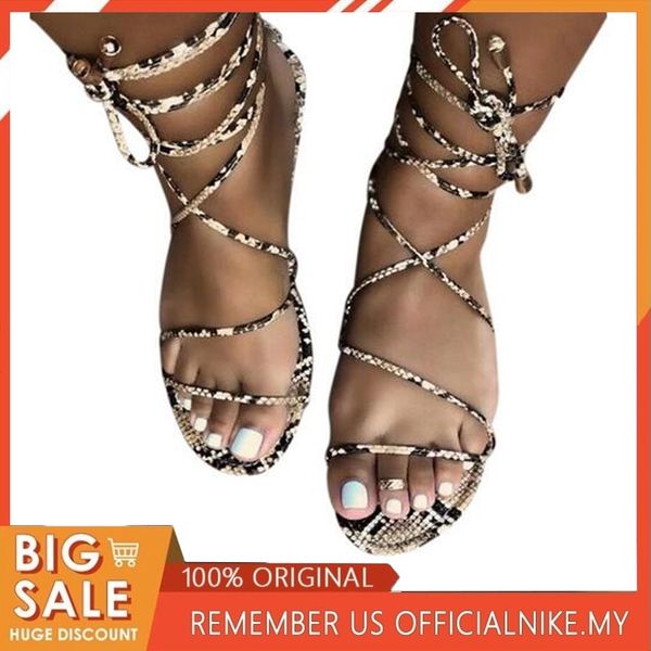 2020 women sandals snakeskin cross bandage sandals summer shoes open toe fashion female ladies casual flat sandals women, Black
2020 women sandals snakeskin cross bandage sandals summer shoes open toe fashion female ladies casual flat sandals women, Black