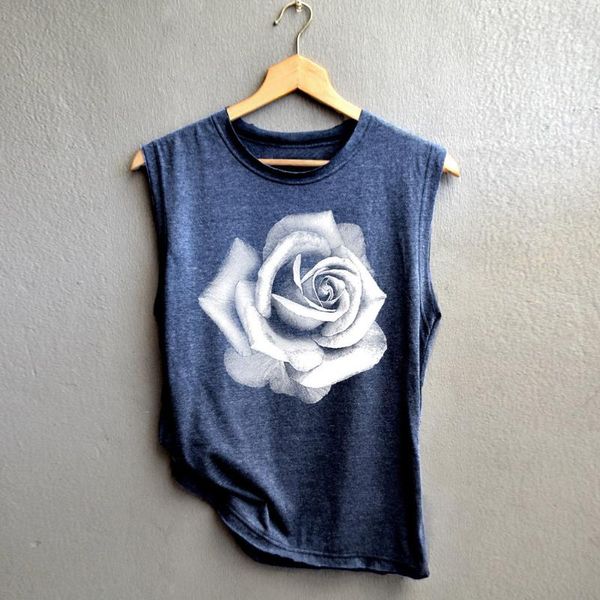 women rose tank sleeveless print casual loose soft comfortable women camisole sleeveless singlets backless vest #yj, White
women rose tank sleeveless print casual loose soft comfortable women camisole sleeveless singlets backless vest #yj, White