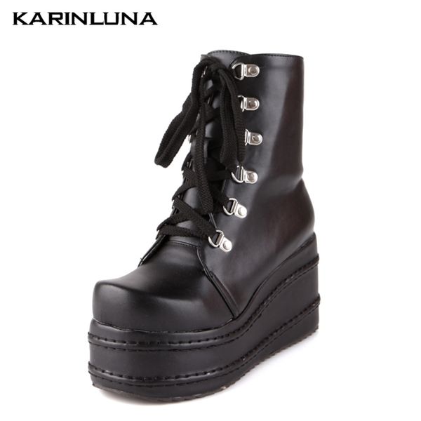 karin 2019 ins big size 31-49 platform wedge heels ankle boots woman shoes casual cool shoes women cosplay boot female, Black
karin 2019 ins big size 31-49 platform wedge heels ankle boots woman shoes casual cool shoes women cosplay boot female, Black
