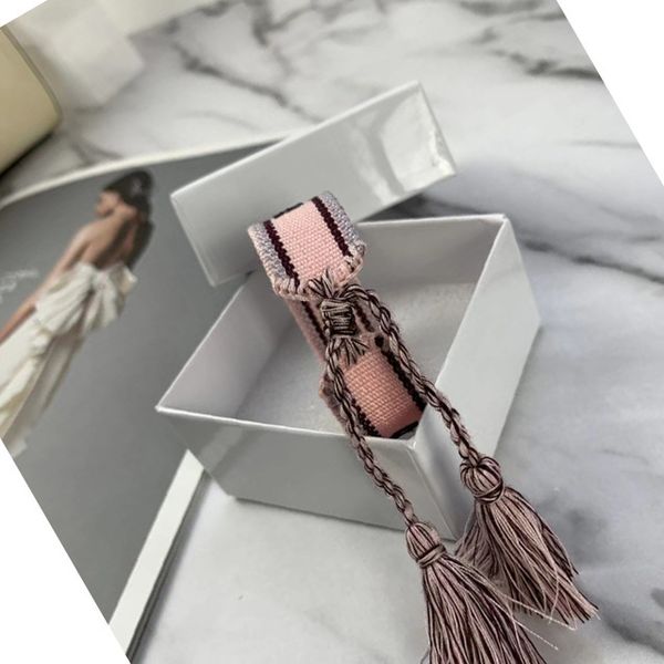 brand fabric bracelet box women d cotton jewelry letter signature embroidery bracelet woven bangle tassel lace-up bracelet, Golden;silver
brand fabric bracelet box women d cotton jewelry letter signature embroidery bracelet woven bangle tassel lace-up bracelet, Golden;silver