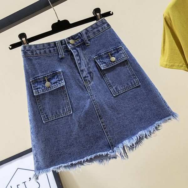 shipment will have summer wear new fat mm jean skirts fat younger sister for hip is short pants with thick thighs, Blue
shipment will have summer wear new fat mm jean skirts fat younger sister for hip is short pants with thick thighs, Blue
