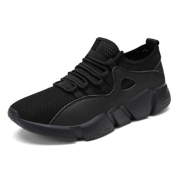 men casual shoes thick bottom lightweight male shoes breathable comfort fashion men sneakers pupuda, Black
men casual shoes thick bottom lightweight male shoes breathable comfort fashion men sneakers pupuda, Black