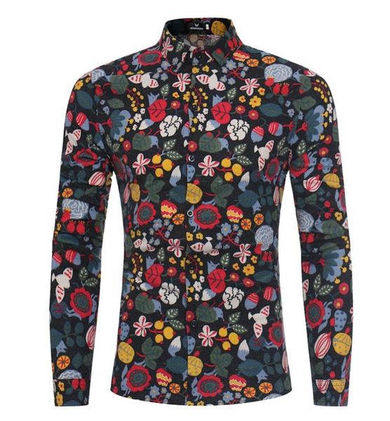 print floral shirt long sleeve single breasted turn down collar colorful printing floral flower partten men casual shirt cs05, White;black
print floral shirt long sleeve single breasted turn down collar colorful printing floral flower partten men casual shirt cs05, White;black