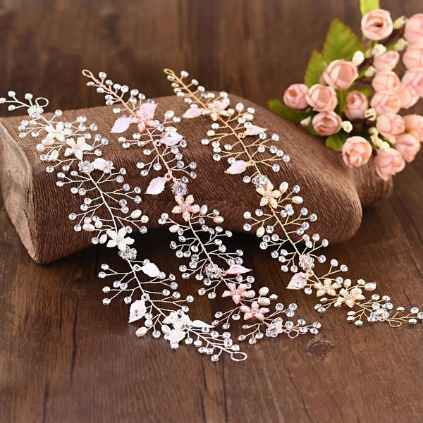 bridesmaids hair vine band tiara flower leaf headband headpiece new women headdress hairwear bridal accessories wedding jewelry, Golden;white
bridesmaids hair vine band tiara flower leaf headband headpiece new women headdress hairwear bridal accessories wedding jewelry, Golden;white