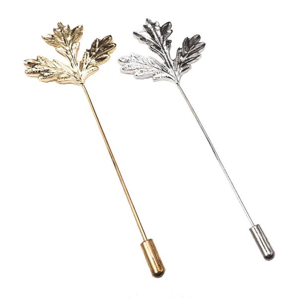 2019 retro design men maple leaves brooches for party fashion formal wear business men's corsage lapel pins accessory jewelry 10pcs/lot, Gray
2019 retro design men maple leaves brooches for party fashion formal wear business men's corsage lapel pins accessory jewelry 10pcs/lot, Gray