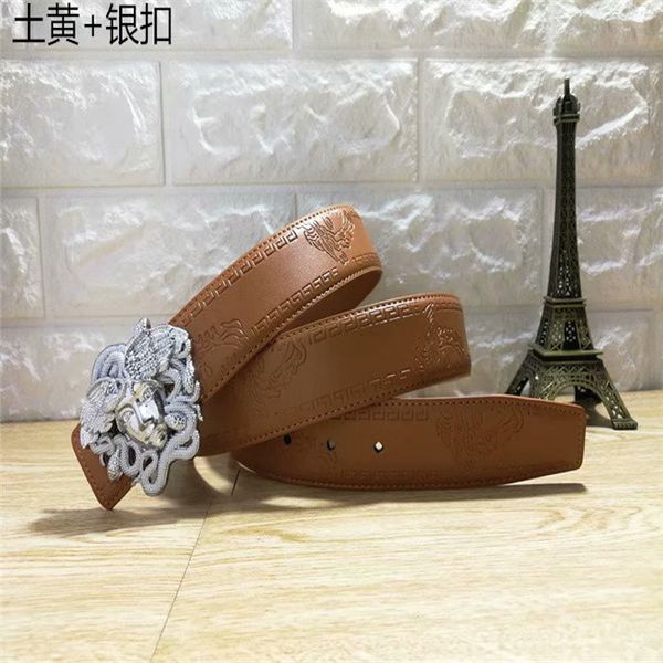 new fashion mens business belts luxury ceinture metal smooth buckle genuine leather belts for men waist belt ing, Black;brown
new fashion mens business belts luxury ceinture metal smooth buckle genuine leather belts for men waist belt ing, Black;brown