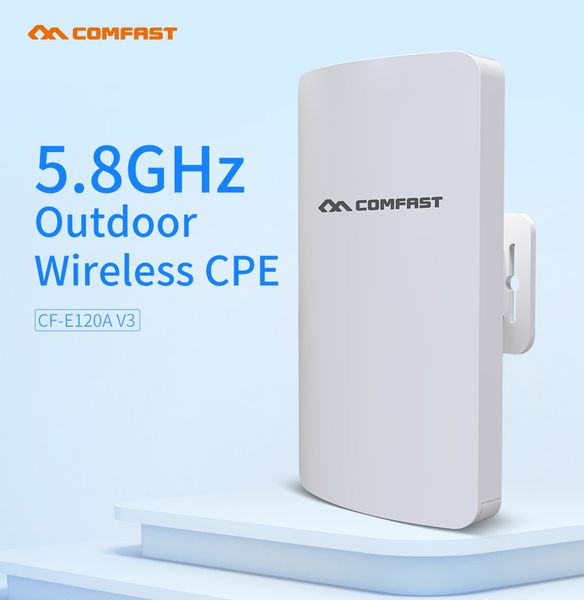 comfast mini 5.8ghz outdoor wireless cpe bridge 1-2km long range network wifi router ip camera monitor w-ifi antenna cf-e120a
comfast mini 5.8ghz outdoor wireless cpe bridge 1-2km long range network wifi router ip camera monitor w-ifi antenna cf-e120a
