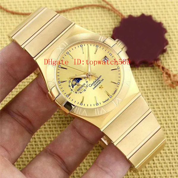sport watch casual watch wristwatch swiss 8500 automatic chronograph 28800 vph date moon phase sapphire 18k gold 316l stainless steel, Slivery;brown
sport watch casual watch wristwatch swiss 8500 automatic chronograph 28800 vph date moon phase sapphire 18k gold 316l stainless steel, Slivery;brown