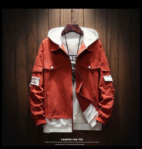 clothing men fashion hip jacket patch multi-pocket patchwork new 2021 denim hooded designs denim jacket hole men's hop cwphv, Black
clothing men fashion hip jacket patch multi-pocket patchwork new 2021 denim hooded designs denim jacket hole men's hop cwphv, Black