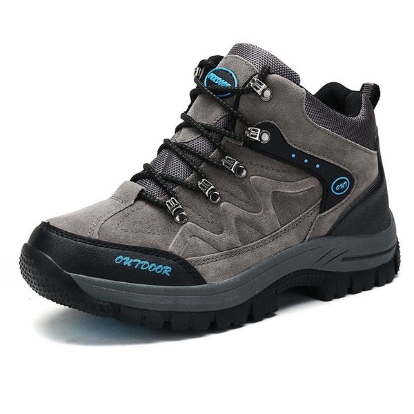 2017 autumn & winter hiking shoes men and women hight-waterproof anti-slip breathable outdoor hiking shoes sports, Black 
2017 autumn & winter hiking shoes men and women hight-waterproof anti-slip breathable outdoor hiking shoes sports, Black