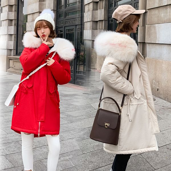 new winter jacket women clothing thick fur liner thicker parkas cotton coat outerwear hooded cashmere liner women jacket, Black
new winter jacket women clothing thick fur liner thicker parkas cotton coat outerwear hooded cashmere liner women jacket, Black