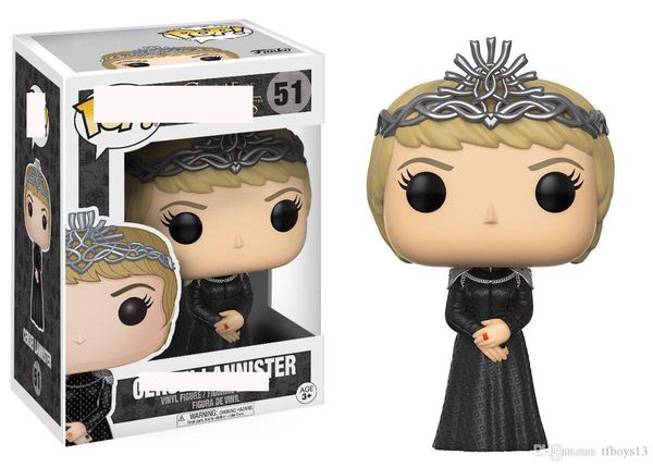 lxh nice gift funko pop game of thrones - cersei lannister vinyl action figure with box #51 popular toy gify
lxh nice gift funko pop game of thrones - cersei lannister vinyl action figure with box #51 popular toy gify